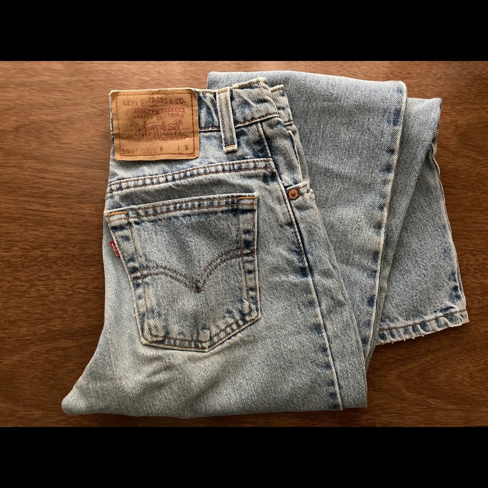 Vintage High Rise Levi 550 Jeans